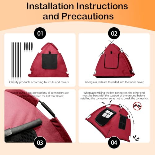 Portable Pet Tent (Contemporary)