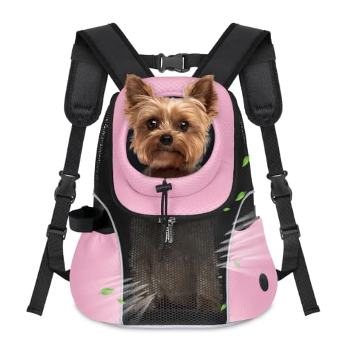 Pet Dog Carrier Backpack (Pink)