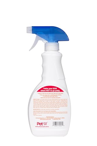 Dog Potty Training Spray No Pee No Poop (16 Ounce)