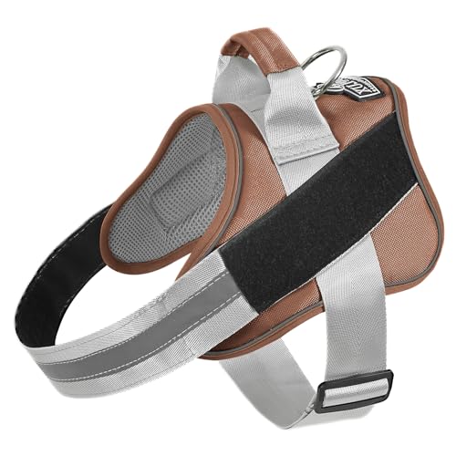 Dog Harness No (Small (Pack of 1) / Brown)