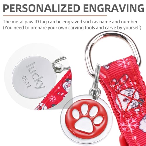 Christmas Dog Harness Medium Sized Step (Red(Santa Claus) / Small)
