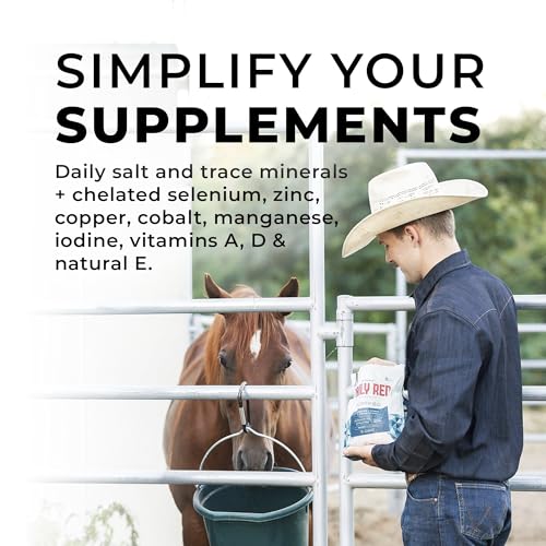 Daily Red Horse Vitamins and Minerals Supplement (25 LB Garlic)