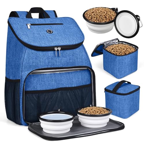 Dog Travel Bag (Blue-A)