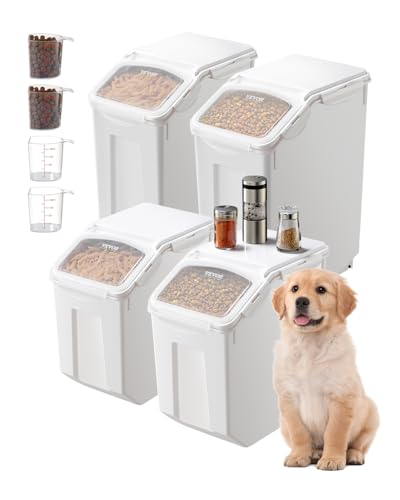 Rice Storage Container (4.5 Gallon*2+3.5Gallon*2)