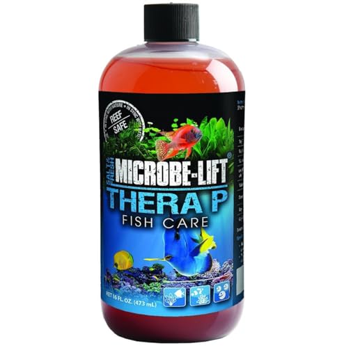 THERAPH16 TheraP Fish Care Treatment for Freshwater and Saltwater Home Aquariums and Tanks (16 Ounces)