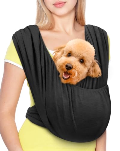 Dog Swaddle Carrier Front Facing for Small Pet up to 13lbs