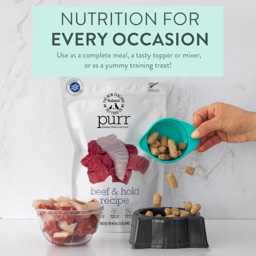 Purr Beef and Hoki Freeze Dried Recipe (9.9 Ounce (Pack of 1))