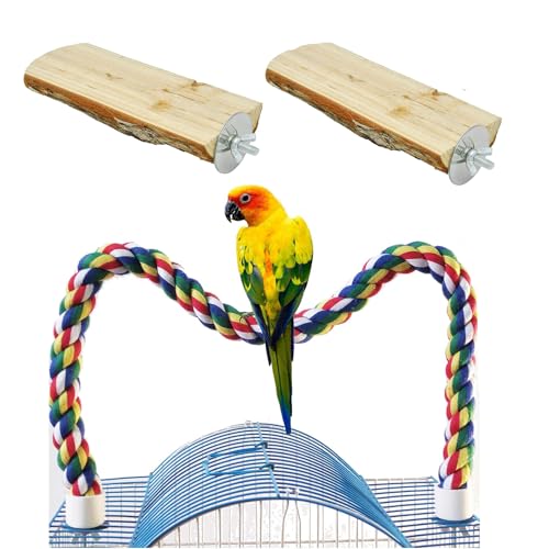 24 Inch Bird Perch Rope (polychrome / Medium)