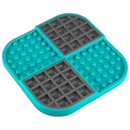 Slomo Cat Slow Feeder Lick Mat (Turquoise)