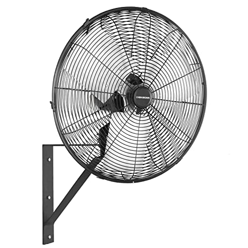 20 Inch Industrial Oscillating Wall Mount Fan 5500CFM (20 Inch)