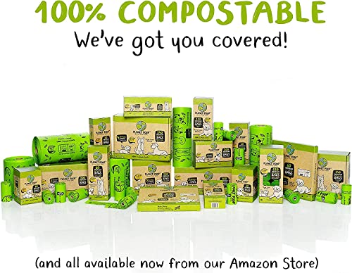 Home Compostable Dog Poop Bags Extra (240 Count (Pack of 1))