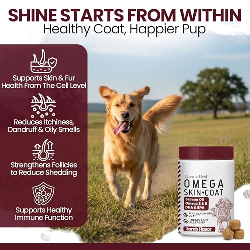 Omega 3 Fish Oil for Dogs (180 Chews)