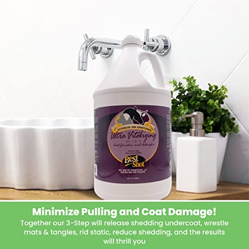 Pet Ultra Vitalizing Mist Detangler (Herbal Mint / 1 Gallon)