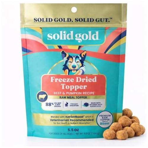 Freeze Dried Dog Food Topper & Treats (5.5 Ounce)