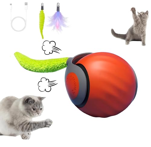 2026 New Version 3.0 Cat Toys (Orange - 1pcs)