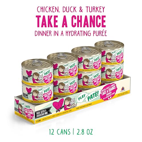 B.F.F. Play Best Feline Friend Paté Lovers (2.8 Ounce (Pack of 12))