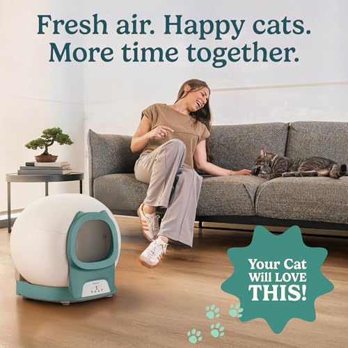 PurrTek Automatic Litter Box Self Cleaning 5GHz Wi