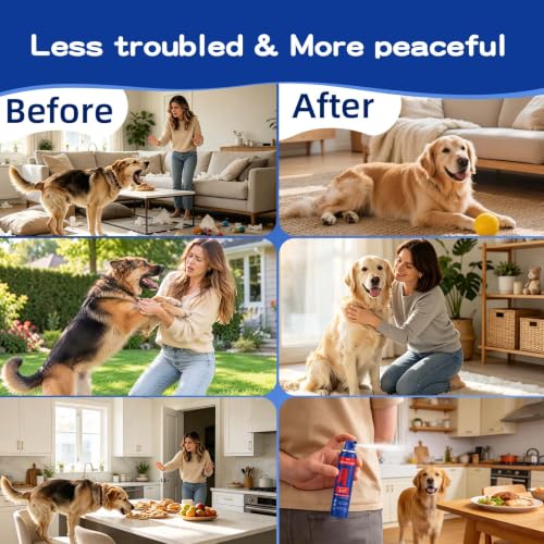 Corrector Spray Dog Trainer 70ml 1 Pack for Dog to Stops Unwanted Behaviour (Blue-1PACK)