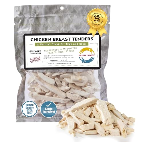 Freeze Dried Chicken Breast for Dogs & Cats