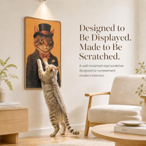 Art Sisal Cat Scratcher Mat (Gentle Cat)