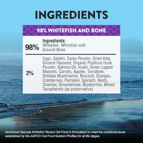 Freeze Dried Whitefish Cat & Kitten Food (11 Ounce (Pack of 1))