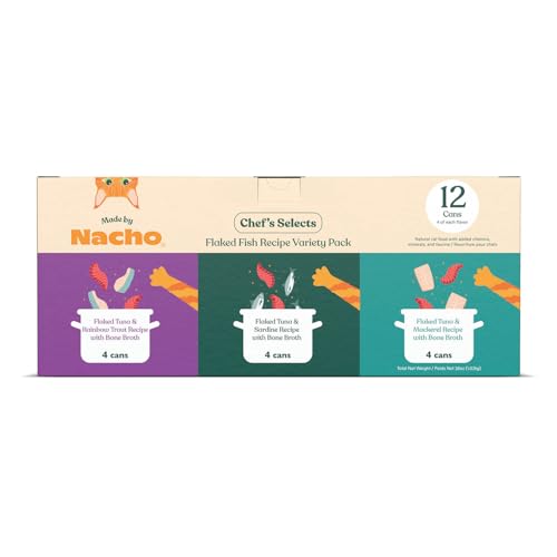 Flaked Filets Recipe in Bone Broth (3 Fl Oz (Pack of 12))