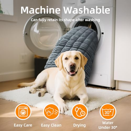 Dog Car Seat Cover for Back Seat (Grey)