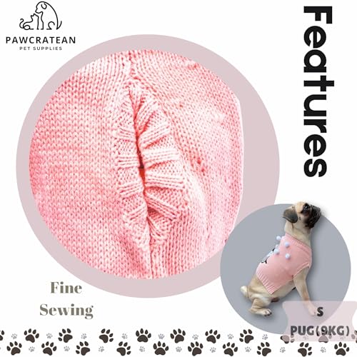 Cute Sweater for Dogs and Cats Soft Flannel Pet Outfit Warm and Cozy Animal Hoodie Small to Large Pet Clothes for Halloween Parties and Everyday Wear (X-Large)