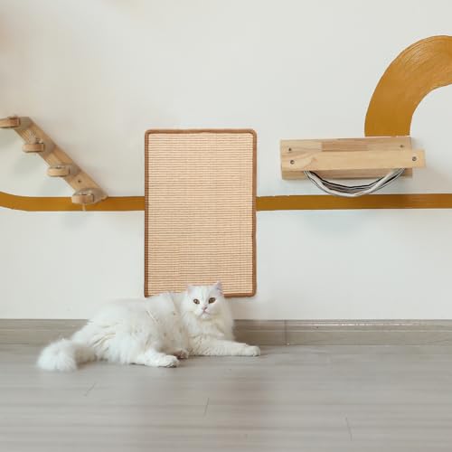 Cat Scratcher Mat (Beige-23.6 x 15.7 Inch)