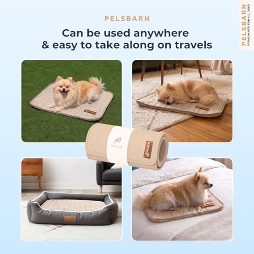 Dog Cooling Mat (Light Beige / X-Small)