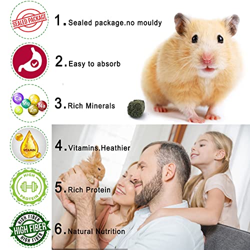 11oz Bear Jar Timothy Hay Cubes Small Pet Treats (11 Ounce (Pack of 1))