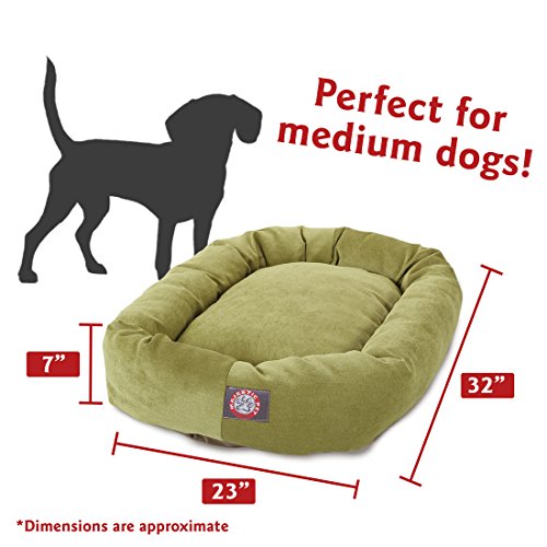 Micro Velvet Dog Bed (Apple)