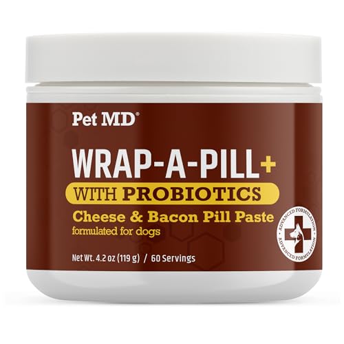 Wrap-A-Pill with Probiotics - Cheese & Bacon Dog Pill Wrap - 4.2oz