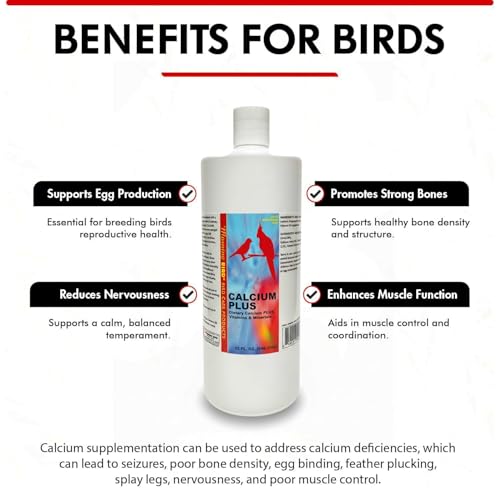 Calcium Plus Liquid for Birds (32 Fl Oz)