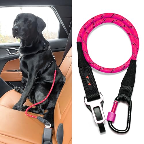 Dog Seat Belt for Car (Pink)