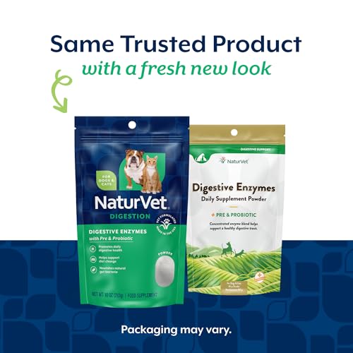 Digestive Enzymes with Pre & Probiotic for Dogs & Cats (10 Oz Powder)