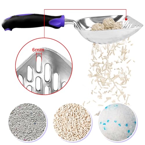 Cat Litter Scoop (L / Purple)