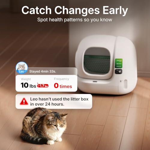 Purobot Max 3 Automatic Litter Box Large Opening Odor Control Safety