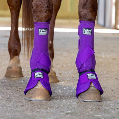 Expression Protective Horse Boots (Purple / Large)
