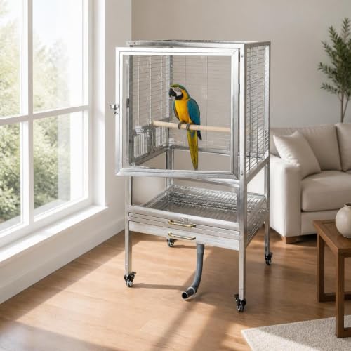 Cage Stainless Steel Glass