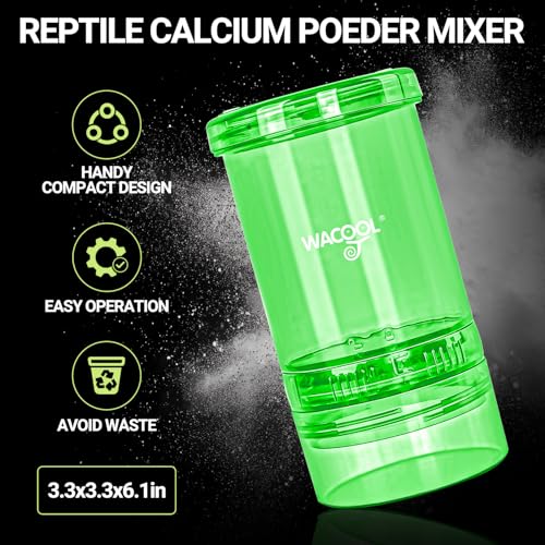 Cricket Calcium Powder Mixer for Reptiles