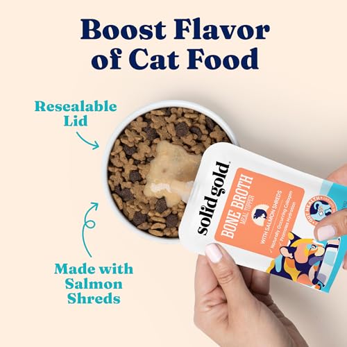 Bone Broth Cat Food Topper (12 Pack)