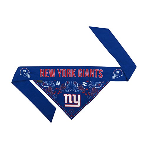 NFL New York Giants Pet Bandana (New York Giants / Medium)