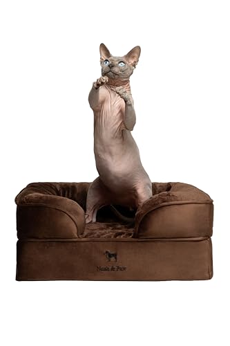 Cat Bed XS Dog Bed (Brown - VE / Small)