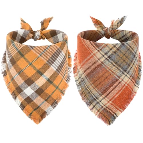 Fall Dog Bandana (Large / Fall)