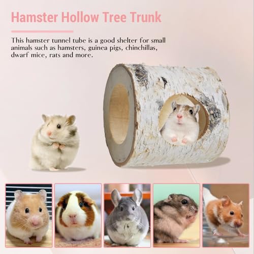 Wooden Hamster Tunnels
