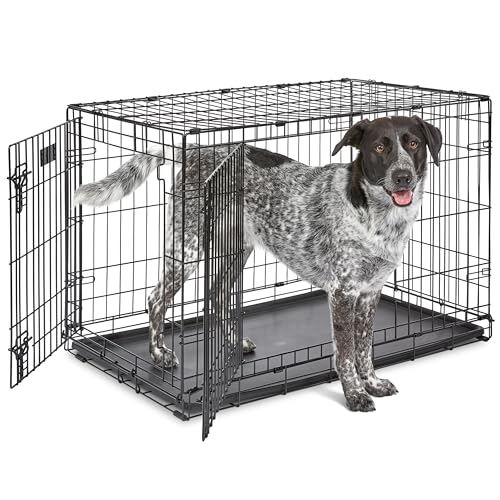 Midwest 36 Inch Double Door iCrate (Black - Double Door)