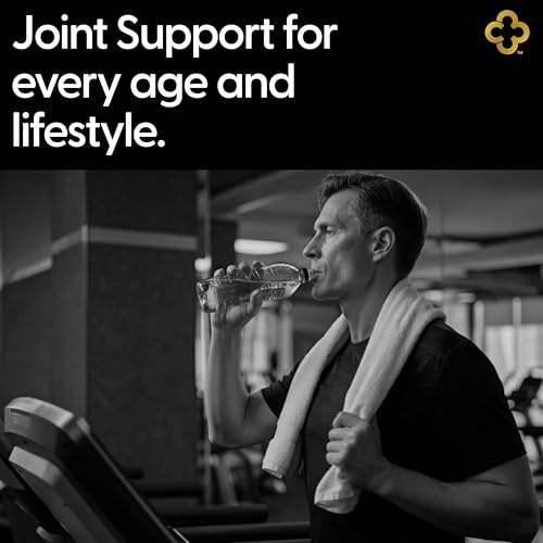 All-In-1 Joint Support Supplement: Glucosamine 1500mg Chondroitin MSM Turmeric Hyaluronic Acid Boswellia Ginger Bamboo BioPerine Supports Joints, Bones, Back, Knees & Hands Flexibility 90 Count