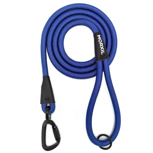 Rope Dog Leash (Blue / 4FT*0.51" Single Handle)