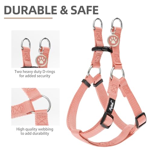 No Pull Dog Harness Large Sized Step (LightCoral / Large)